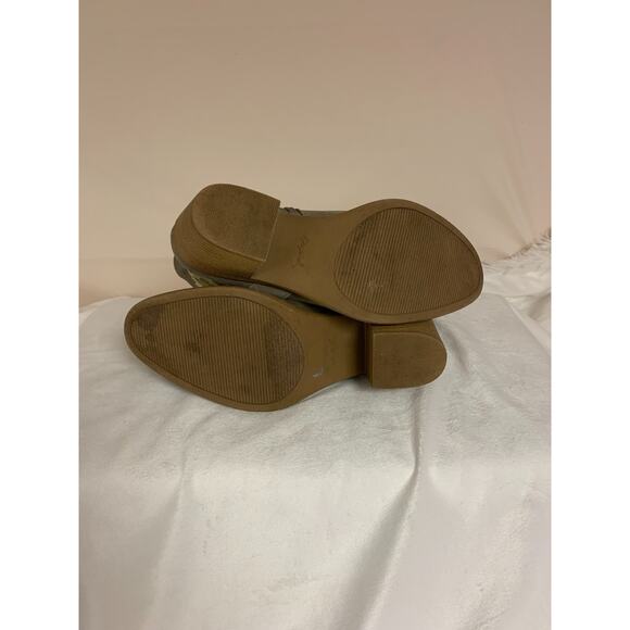 Qupid Ankle Boots Aztec Print Faux Suede Western Cowgirl Womens Size 8 - Picture 5 of 9